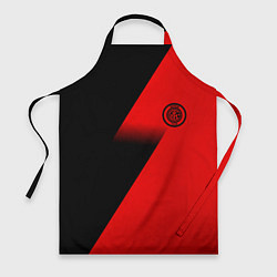 Фартук Inter geometry red sport