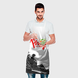 Фартук кулинарный Аниме Берсерк - Гатс лежит, цвет: 3D-принт — фото 2