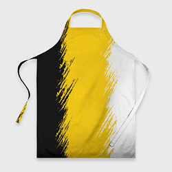 Фартук кулинарный Имперский флаг России штрихи, цвет: 3D-принт