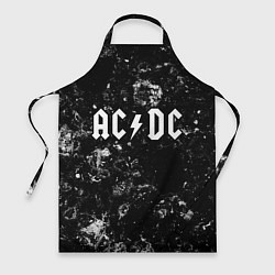 Фартук кулинарный AC DC black ice, цвет: 3D-принт