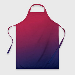 Фартук Gradient red-blue