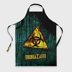 Фартук Biohazard yellow sign