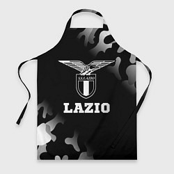 Фартук кулинарный Lazio sport на темном фоне, цвет: 3D-принт