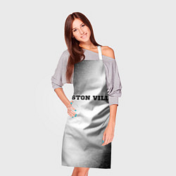 Фартук кулинарный Aston Villa sport на светлом фоне посередине, цвет: 3D-принт — фото 2