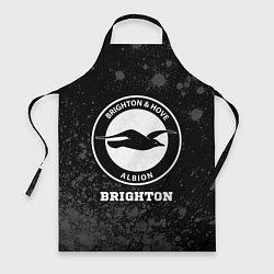 Фартук кулинарный Brighton sport на темном фоне, цвет: 3D-принт