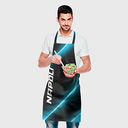 Фартук кулинарный Napoli неоновые лампы, цвет: 3D-принт — фото 2