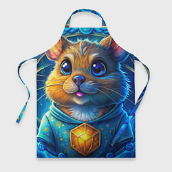 Фартук кулинарный Криптовалютный хомяк, цвет: 3D-принт