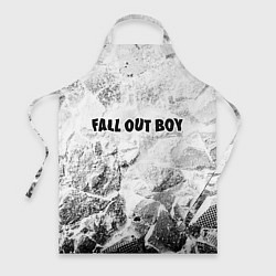 Фартук кулинарный Fall Out Boy white graphite, цвет: 3D-принт