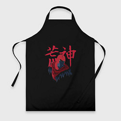 Фартук кулинарный Aragami logo ninja, цвет: 3D-принт