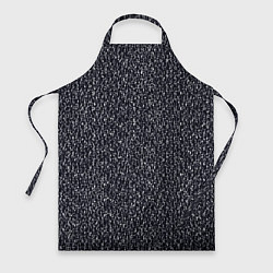 Фартук кулинарный Текстурированный чёрно-синий, цвет: 3D-принт