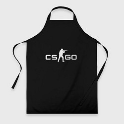 Фартук кулинарный Counter strike logo, цвет: 3D-принт