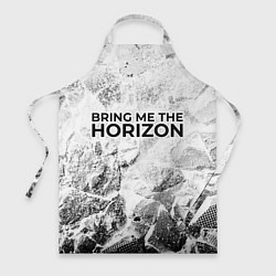 Фартук кулинарный Bring Me the Horizon white graphite, цвет: 3D-принт