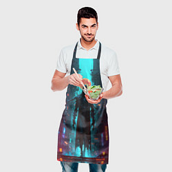 Фартук кулинарный Кибернетический жнец, цвет: 3D-принт — фото 2