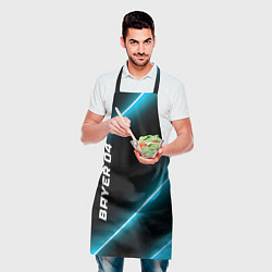 Фартук кулинарный Bayer 04 неоновые лампы, цвет: 3D-принт — фото 2