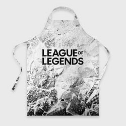 Фартук League of Legends white graphite