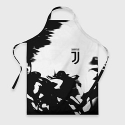 Фартук кулинарный Juventus smoke black fire, цвет: 3D-принт