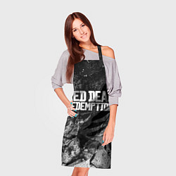 Фартук кулинарный Red Dead Redemption black graphite, цвет: 3D-принт — фото 2