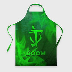 Фартук Doom - green gradient