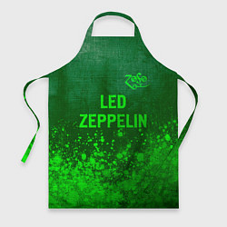 Фартук Led Zeppelin - green gradient посередине