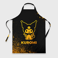 Фартук Kuromi - gold gradient