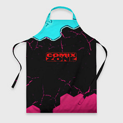 Фартук кулинарный Comix zone hexagon, цвет: 3D-принт