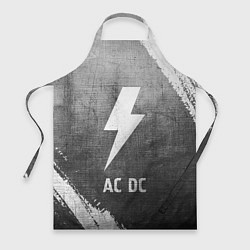 Фартук AC DC - grey gradient