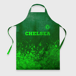 Фартук Chelsea - green gradient посередине