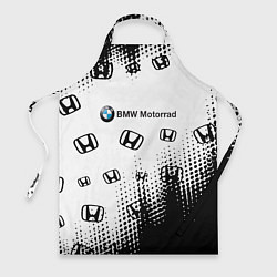 Фартук кулинарный BMW x honda pattern, цвет: 3D-принт