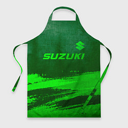 Фартук Suzuki - green gradient посередине