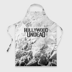 Фартук Hollywood Undead white graphite