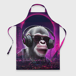 Фартук DJ monkey - Neon city