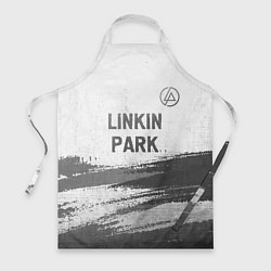 Фартук кулинарный Linkin Park - white gradient посередине, цвет: 3D-принт