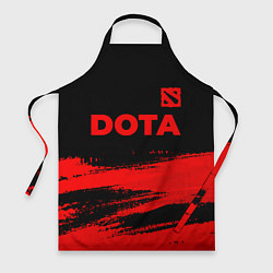 Фартук Dota - red gradient посередине