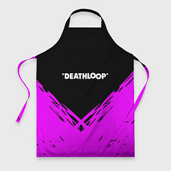 Фартук кулинарный Deathloop neon geometry, цвет: 3D-принт