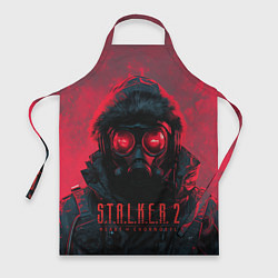 Фартук кулинарный Stalker 2 в противогазе, цвет: 3D-принт
