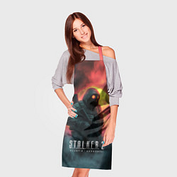 Фартук кулинарный Stalker 2 радиоактивный фон, цвет: 3D-принт — фото 2