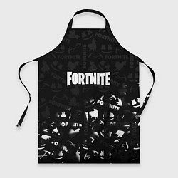 Фартук Fortnite pattern black