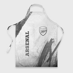 Фартук кулинарный Arsenal - white gradient вертикально, цвет: 3D-принт