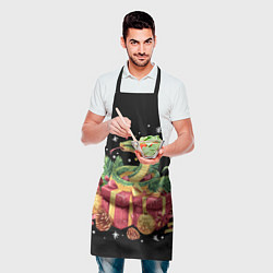Фартук кулинарный Змея в подарок, цвет: 3D-принт — фото 2