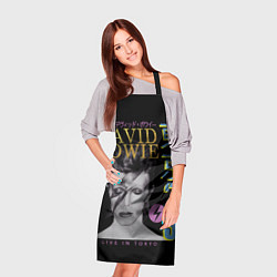 Фартук кулинарный David Bowie - Tokyo 1973, цвет: 3D-принт — фото 2