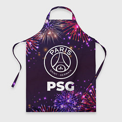Фартук кулинарный Праздничный PSG, цвет: 3D-принт