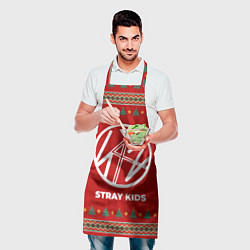 Фартук кулинарный Stray Kids new year, цвет: 3D-принт — фото 2