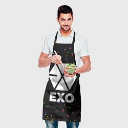 Фартук кулинарный Exo конфети, цвет: 3D-принт — фото 2