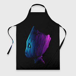 Фартук кулинарный Neon Groot, цвет: 3D-принт
