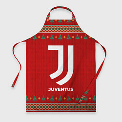 Фартук кулинарный Juventus new year, цвет: 3D-принт