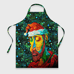 Фартук Ded Moroz: pop-art-brut-nouveau pointillism