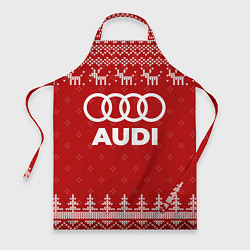 Фартук Новогодний Audi с оленями