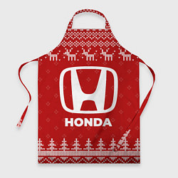 Фартук Новогодний Honda с оленями