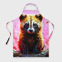 Фартук Росомаха в розовом лесу