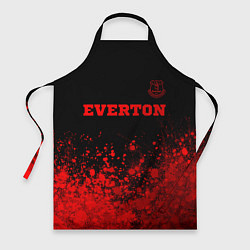 Фартук Everton - red gradient посередине